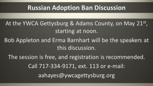 Russion Adoption Ban Discussion