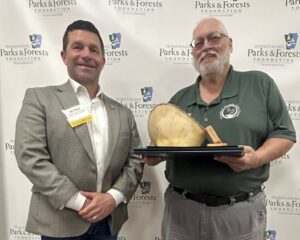 Pictured left to right: Jim Struzzi (PPFF Board Member) and Don Horn.